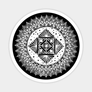 Mandala: Phi - Sunweaver Magnet